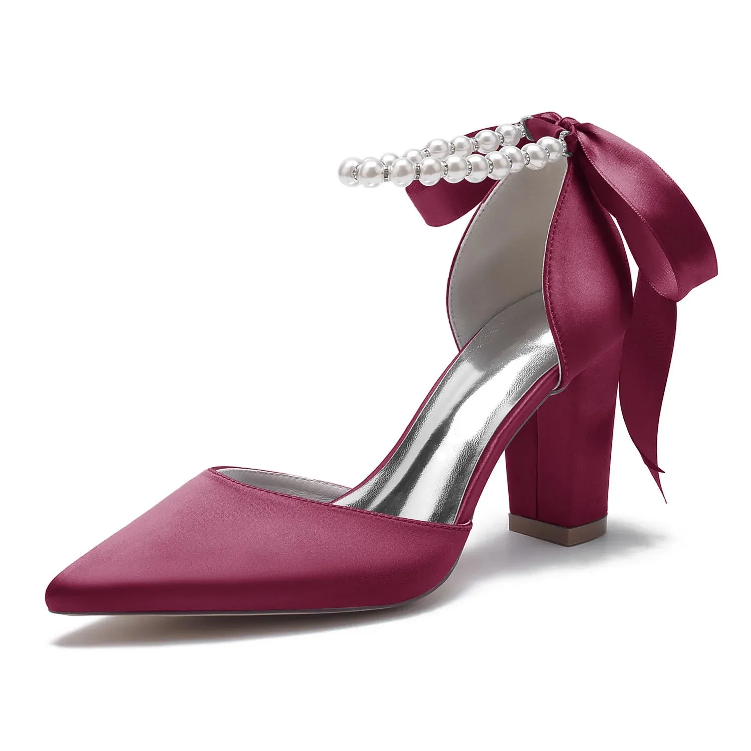 Funki Buys | Shoes | Women's Luxury Satin Tie Bridal Shoes