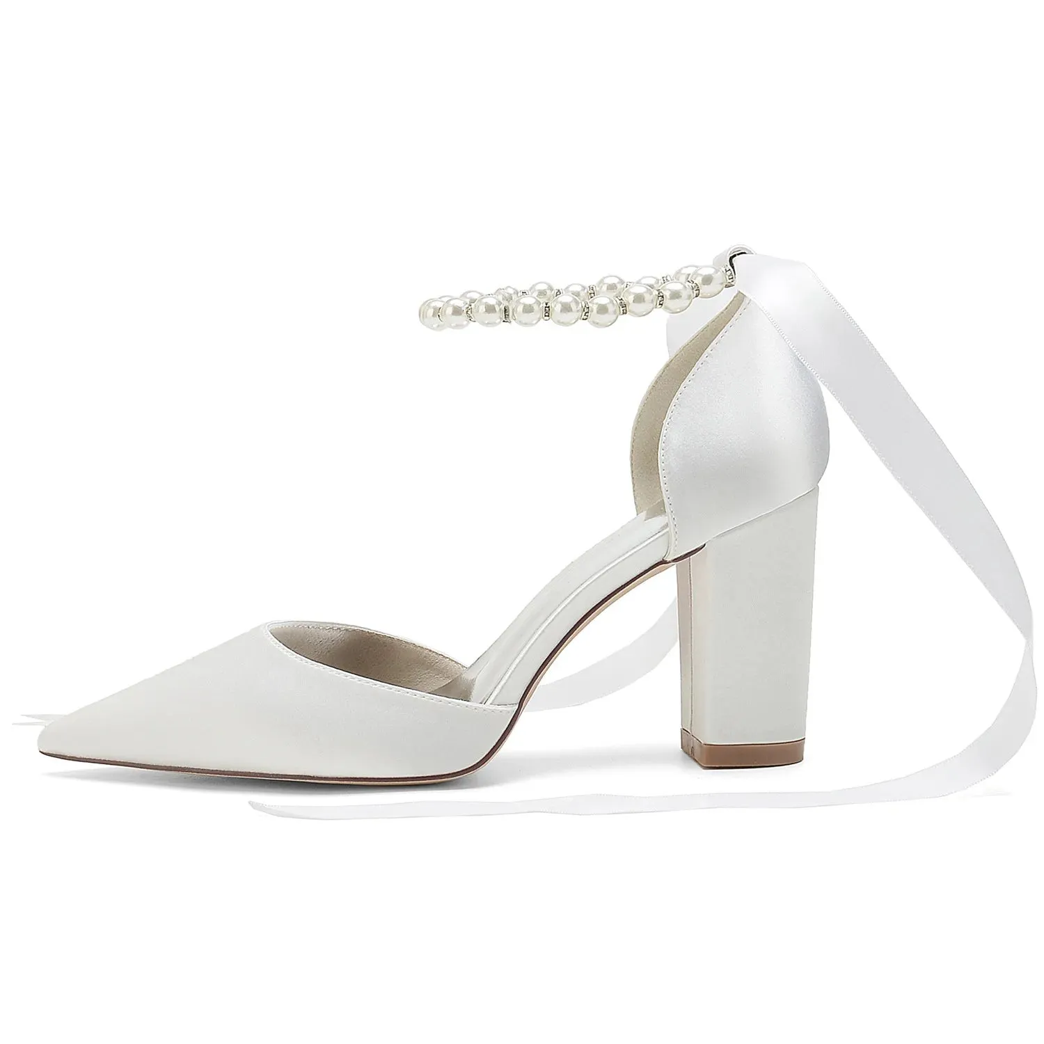 Funki Buys | Shoes | Women's Luxury Satin Tie Bridal Shoes