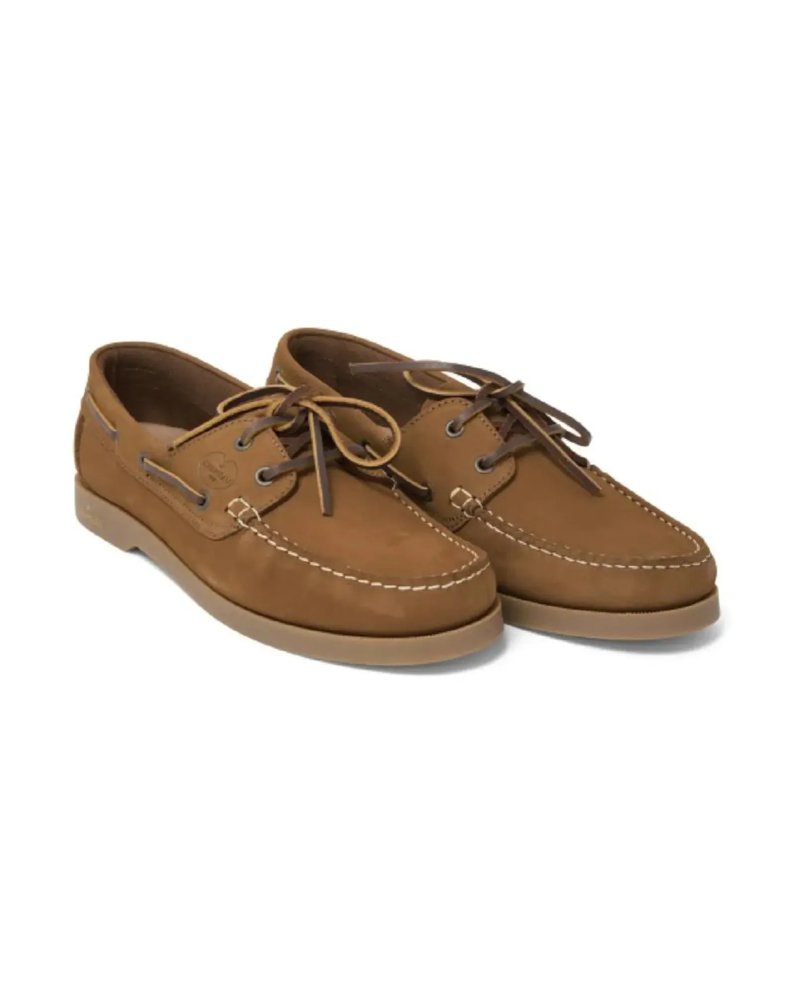 Galion Nubuck Homme Deck Shoe - Tan