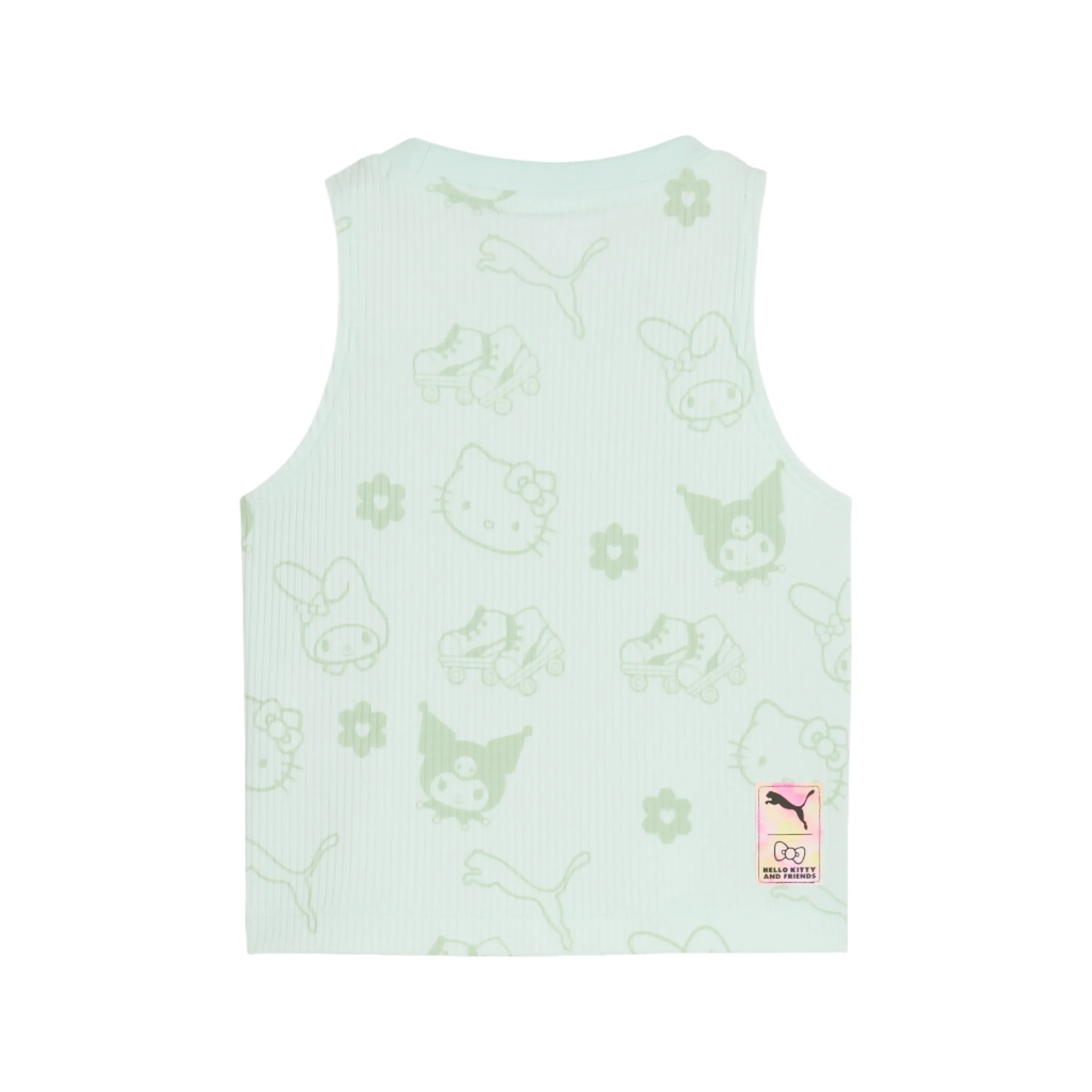 Hello Kitty and Friends x PUMA Kids Ribbed Tank Top (Peaceful Blue)