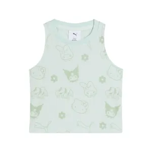 Hello Kitty and Friends x PUMA Kids Ribbed Tank Top (Peaceful Blue)