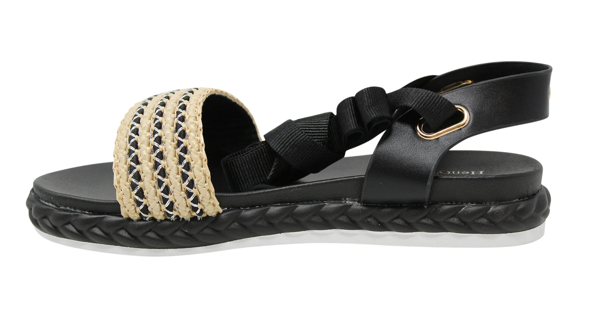 Henry Ferrera Women's Ziva Tie Up Sandal