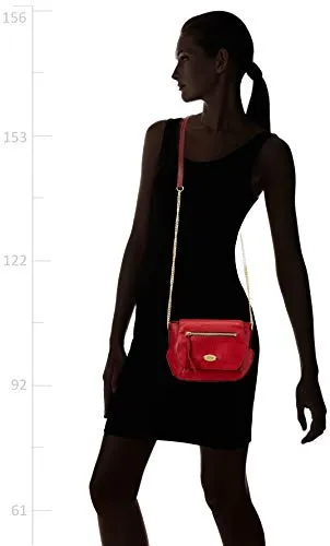 Hidesign womens EE TAURUS III Medium Red I Sling Bag