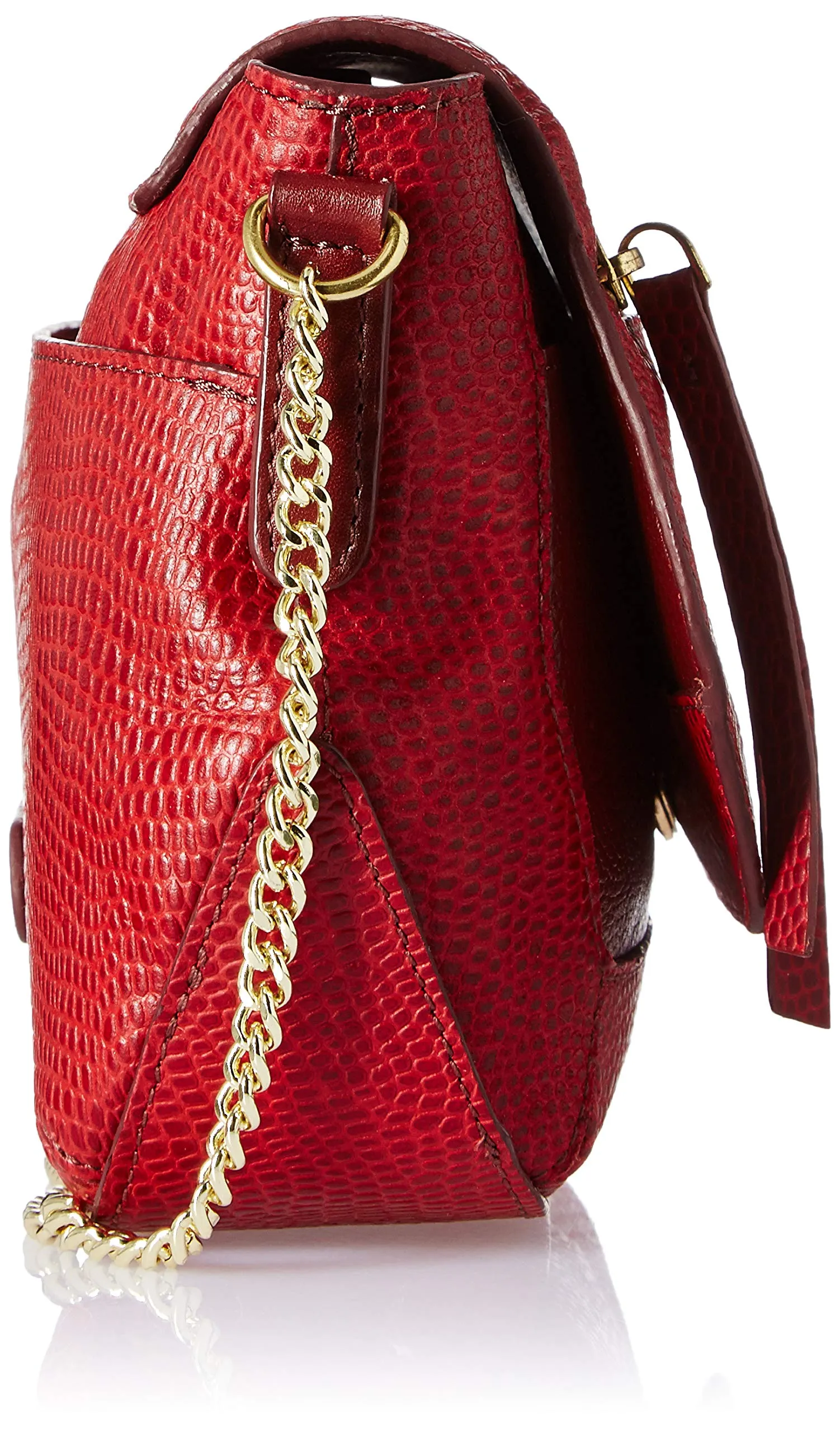 Hidesign womens EE TAURUS III Medium Red I Sling Bag