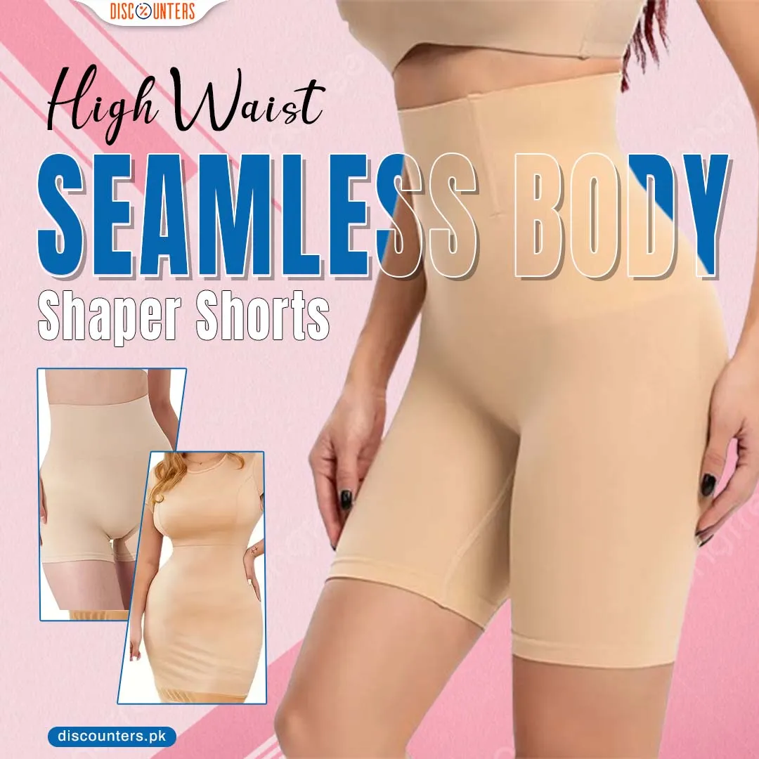 High Waist Seamless Body Shaper Shorts