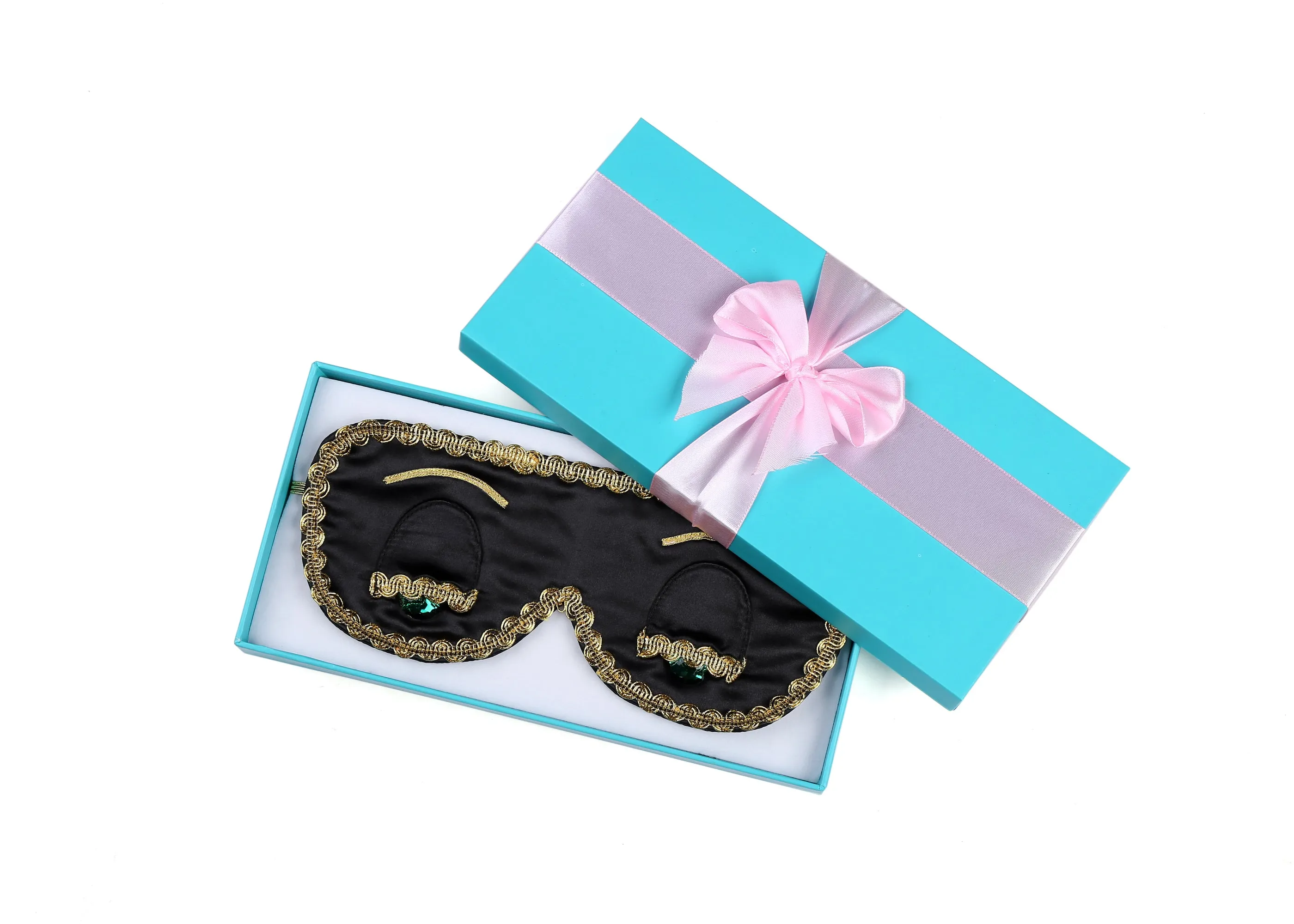 Holly Gift Boxed Sleep Eye Cover in Technicolors Inspired By BAT