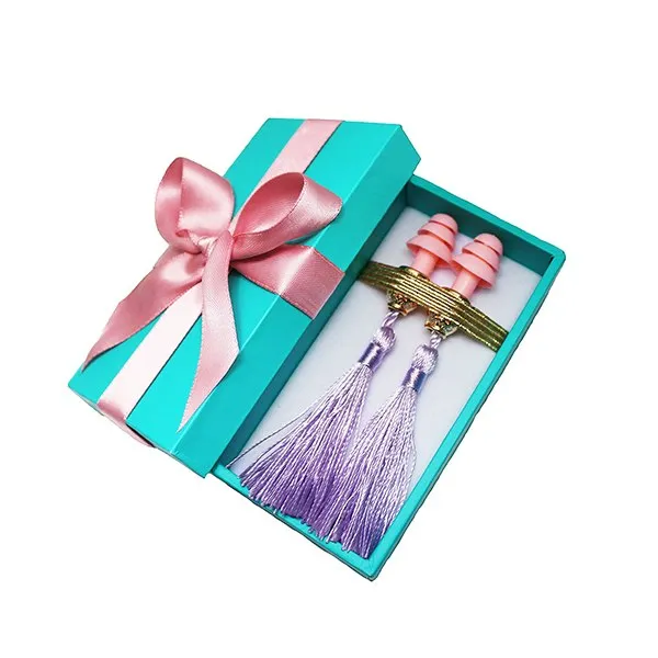 Holly Gift Boxed Tassel Ear Plugs in Lavender Dream Inspired By BAT