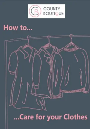 How to care for your clothes