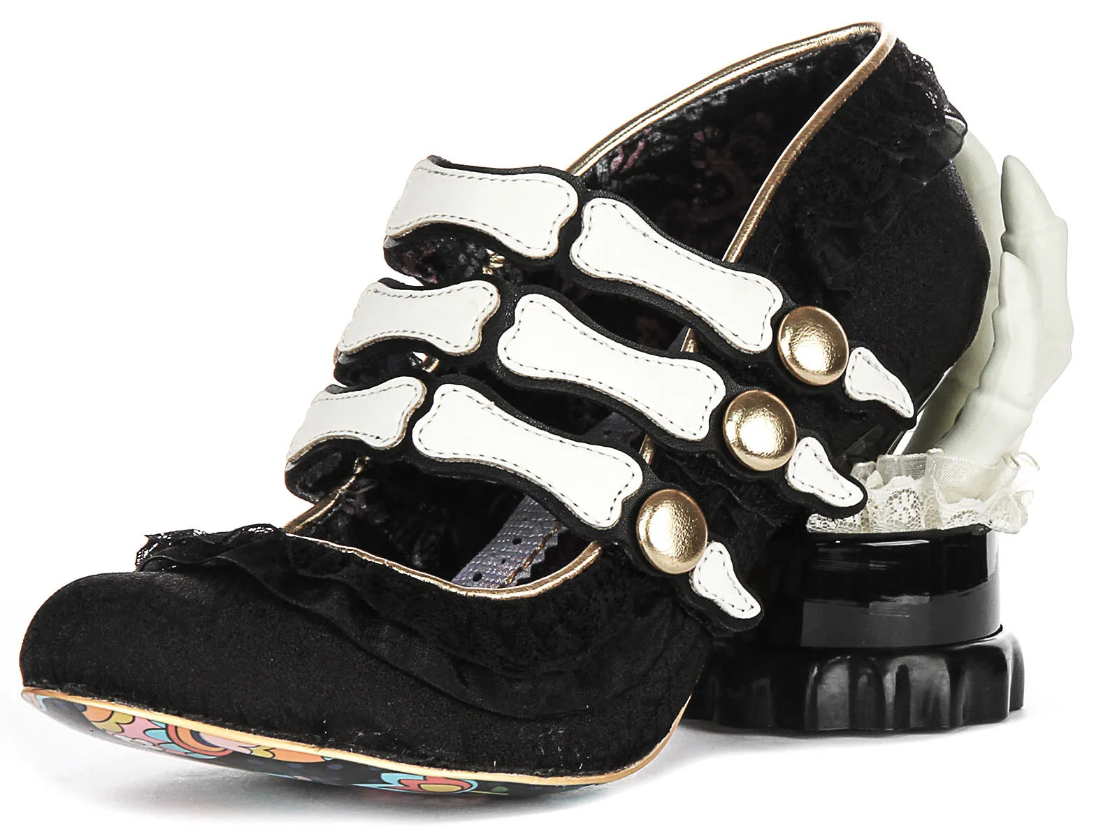 Irregular Choice Goulish Grasp In Black Multi For Women