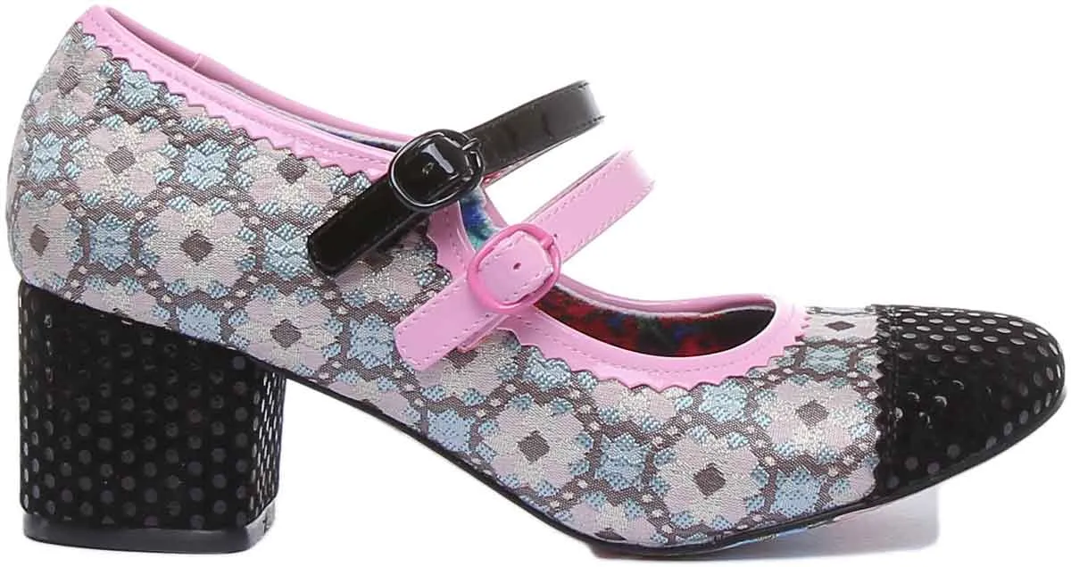 Irregular Choice Mini Mod In Black Multi