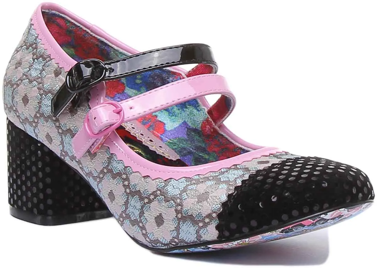 Irregular Choice Mini Mod In Black Multi