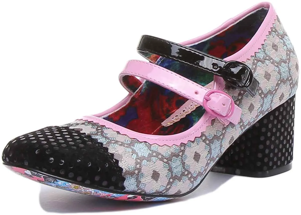 Irregular Choice Mini Mod In Black Multi