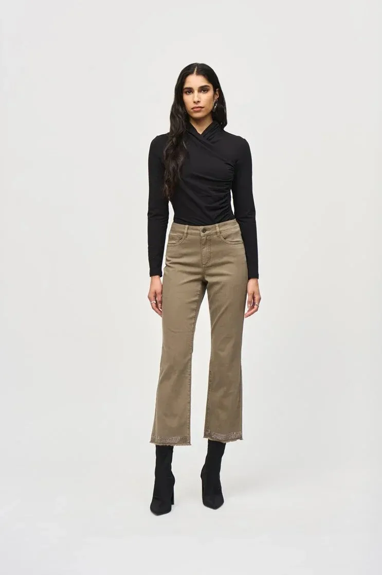 Joseph Ribkoff Cropped Denim Jeans Java