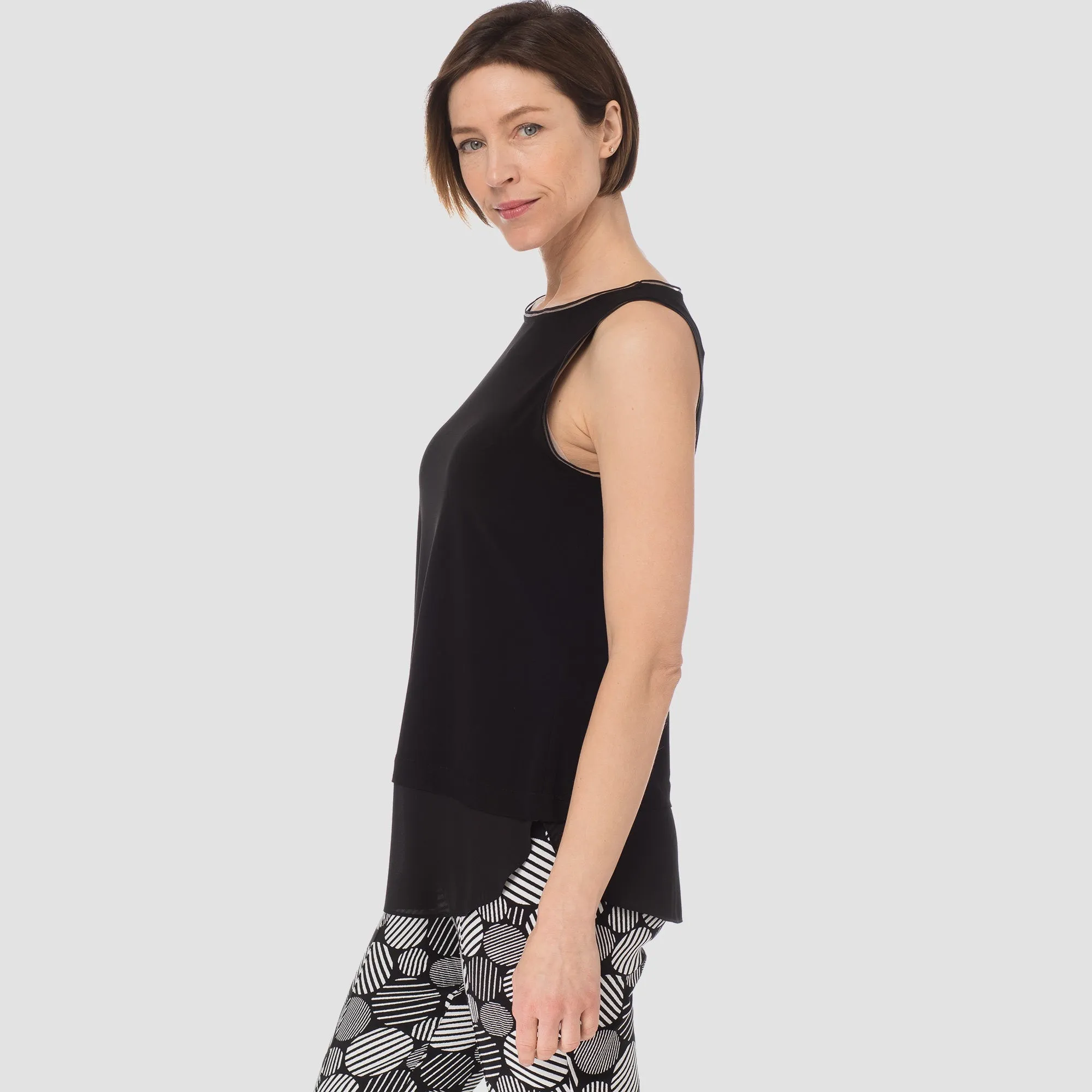 Joseph Ribkoff Sleeveless Black Cami