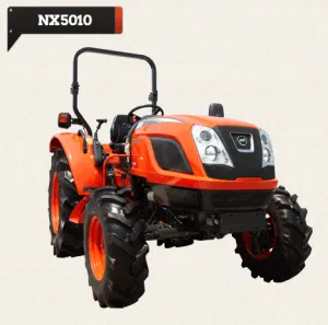 Kioti NX5010M Manual Utility Tractor | 50 HP Gross Power | Synchro Shuttle, High Lift Capacity For Versatile Tasks