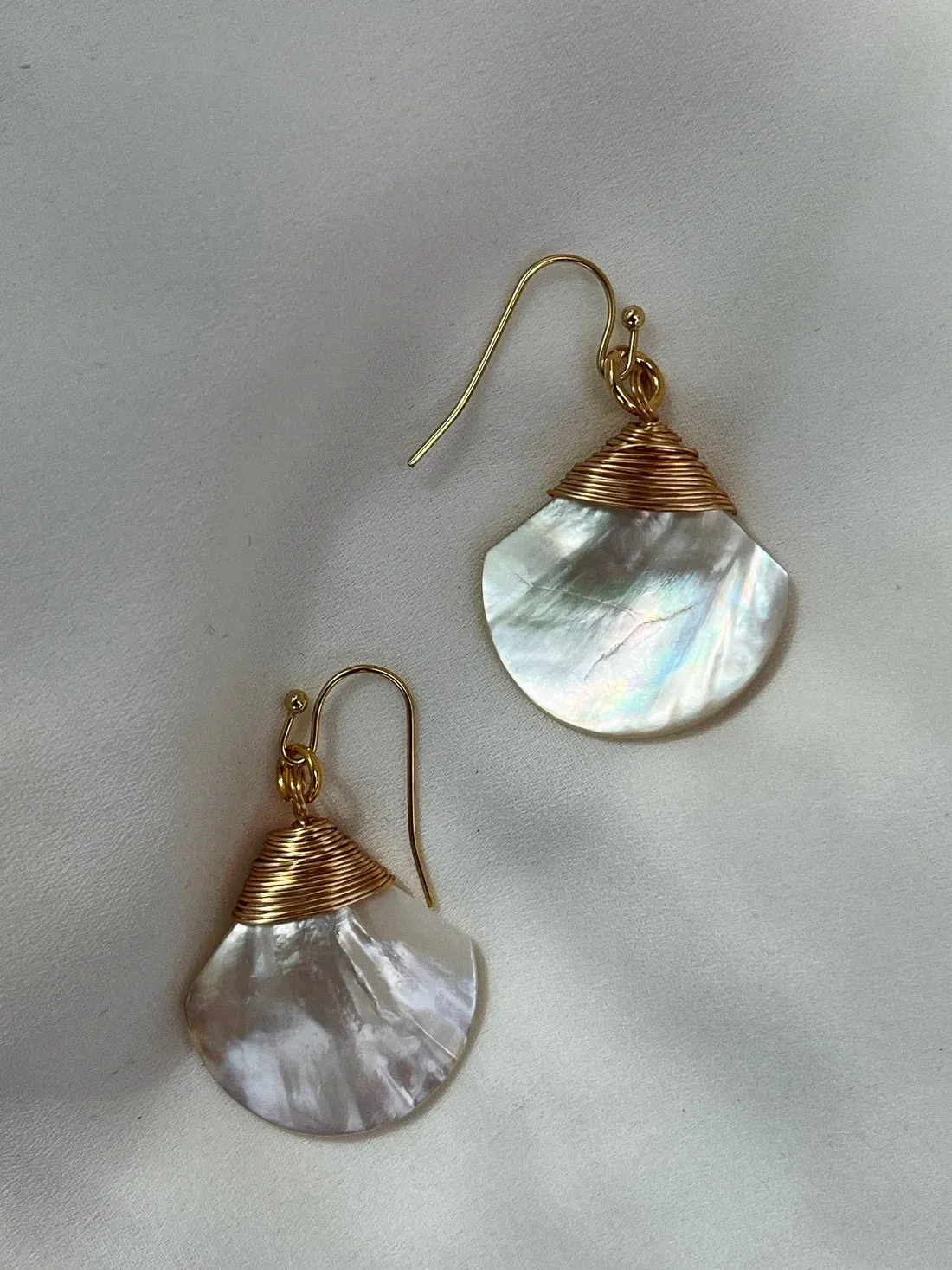 Kybalion Pearl Shell Earrings