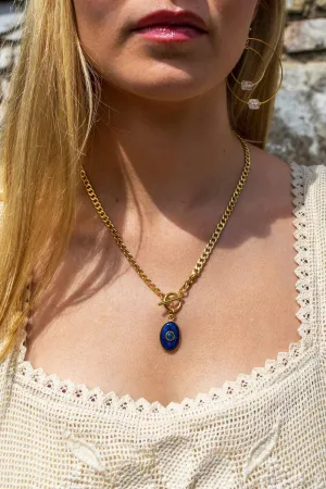 Kybalion Santorini Necklace Lapis