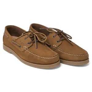 Le Chameau Galion Nubuck Homme Deck Shoes - Tan