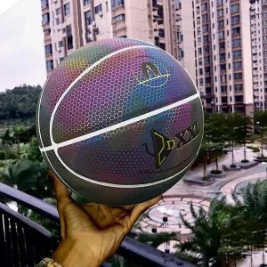 Luminous Street Rubber Basketball Night Game