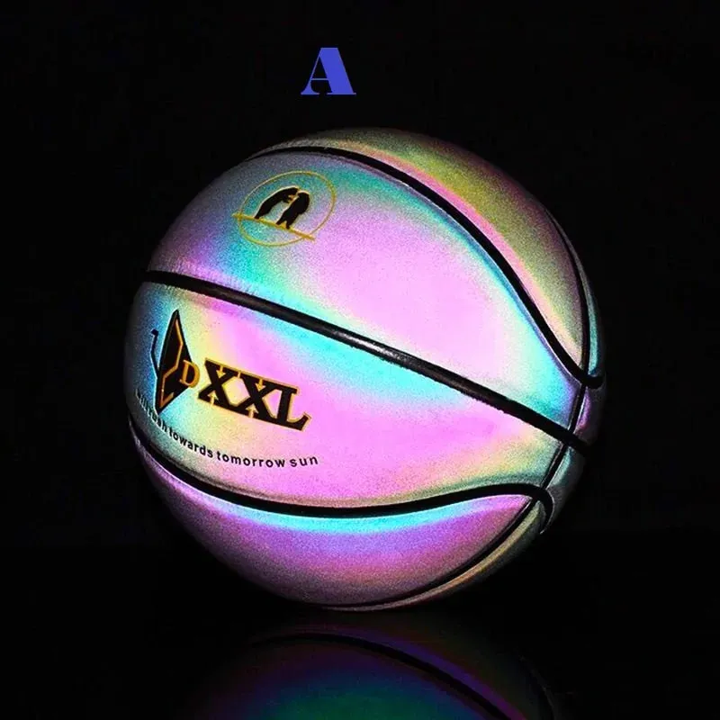 Luminous Street Rubber Basketball Night Game