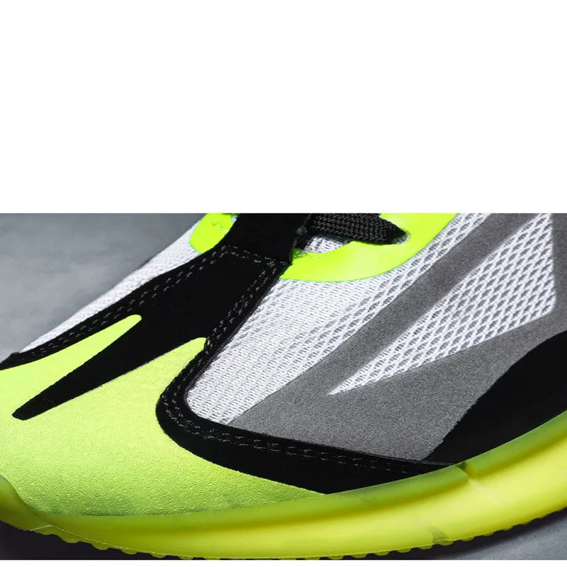 Luminous Trend Mesh Breathable Running Shoes