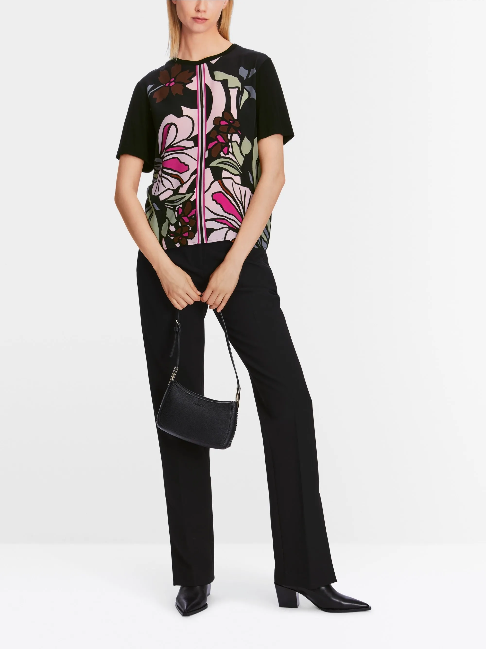 Marc Cain Flower Print T-Shirt