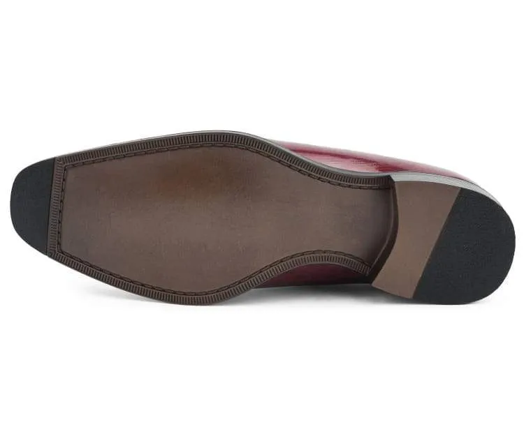 Men Dress Shoes-Brayden Burgundy