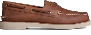 Men's Authentic Original Double Sole Cross Lace Wide Dark Tan