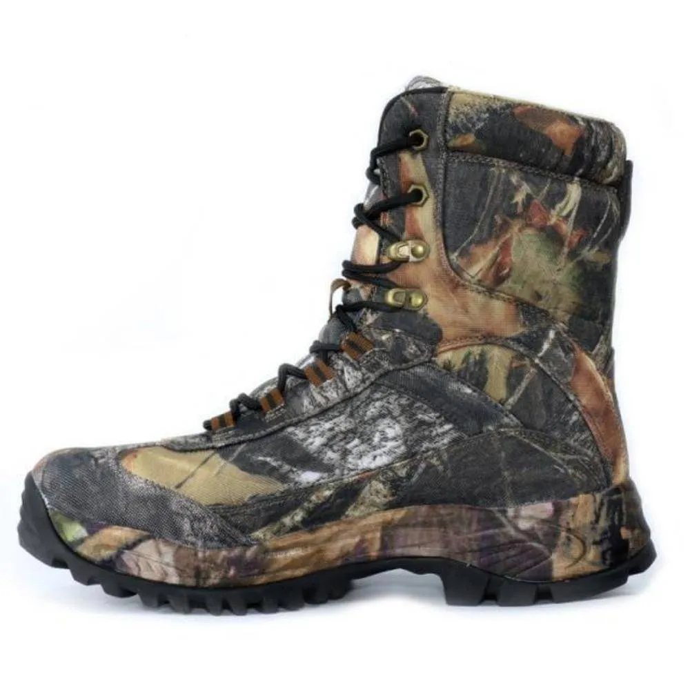 Men's Camo Tactical Hunting Boots - Durable Outdoor Hiking Gear