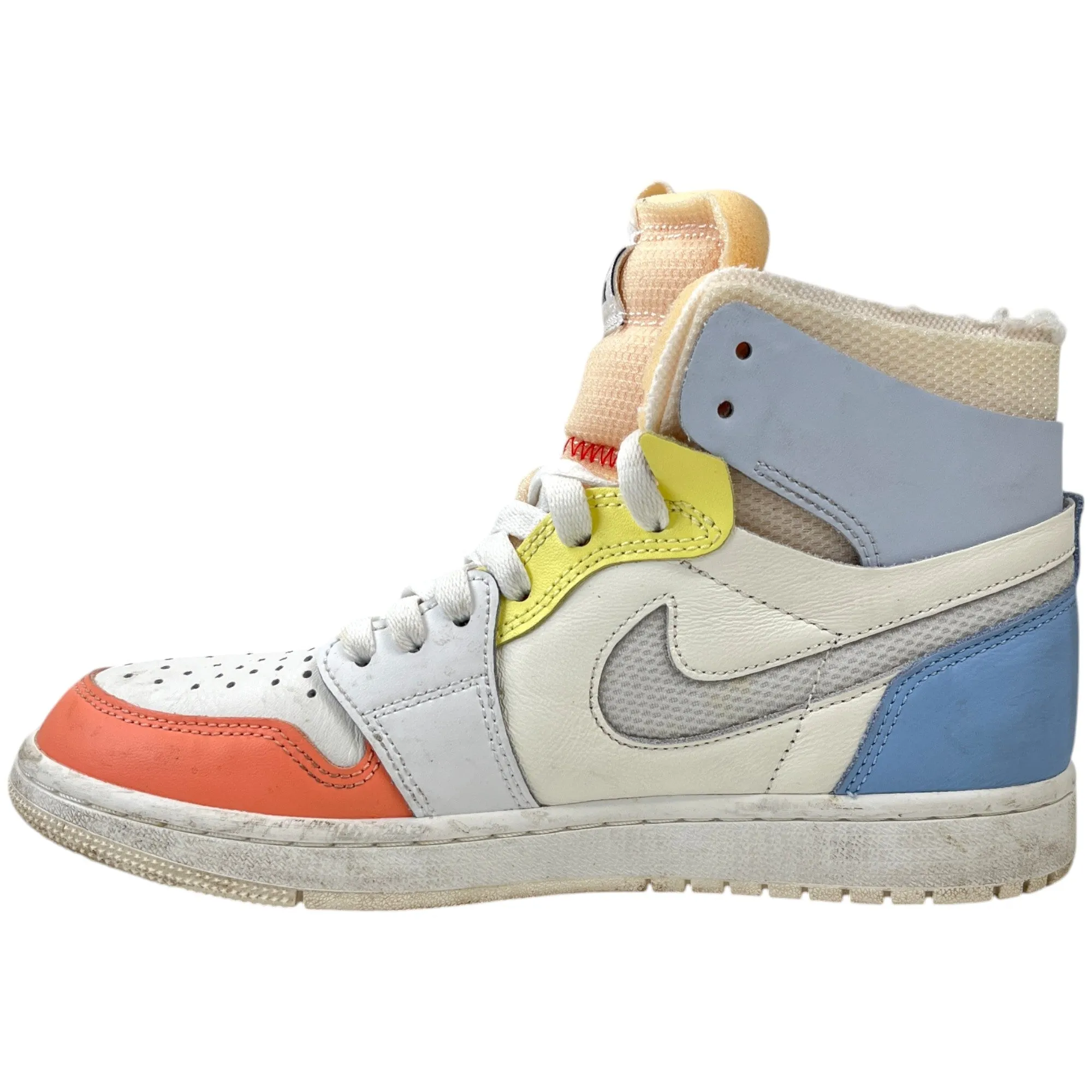 Men's Jordan 1 High Zoom Air Cmft To Be My First Coach High Trainers White Size EU 40 / UK 6