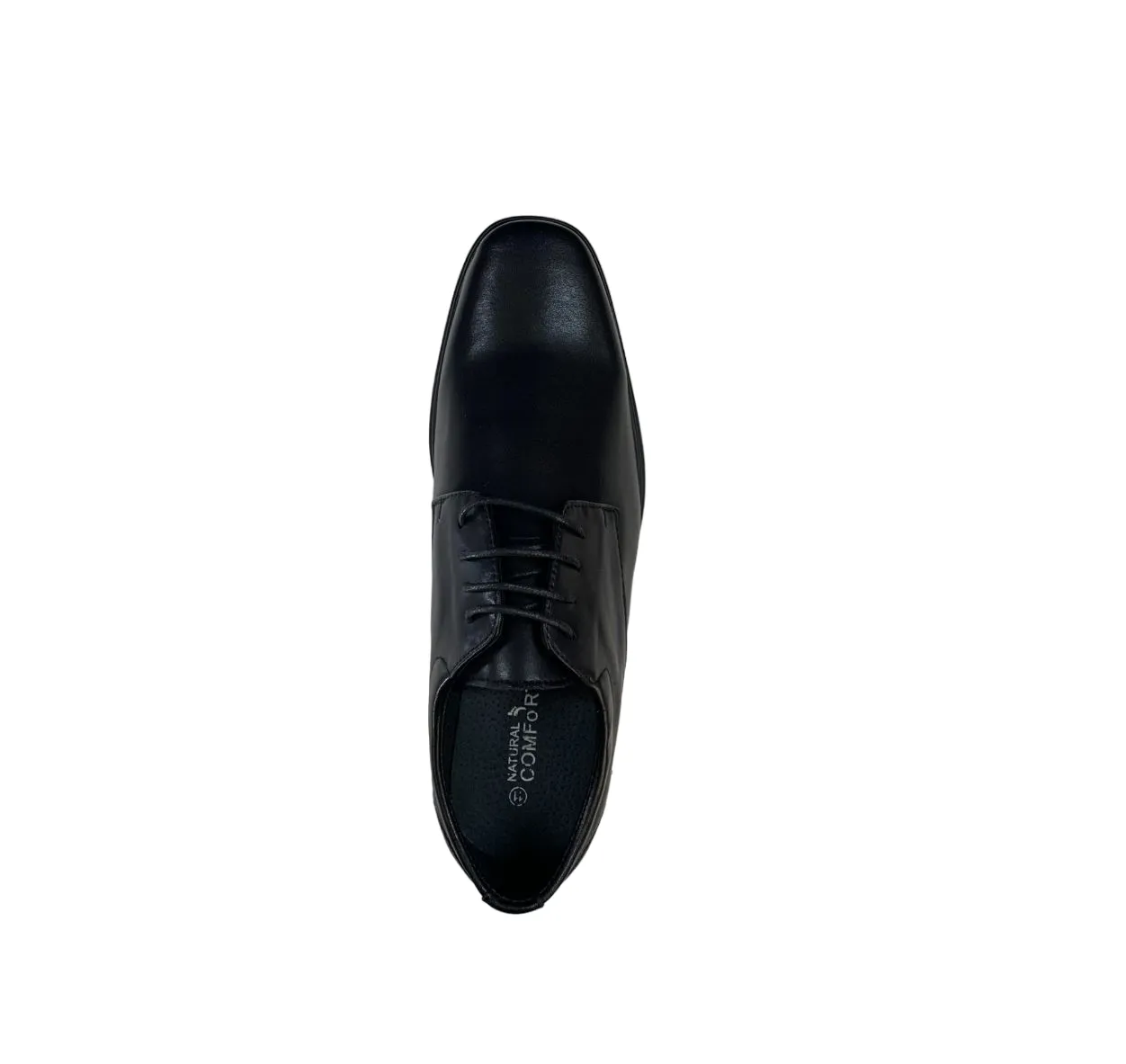 Mens Natural Comfort Skyway Black Work Formal Dress Shoes