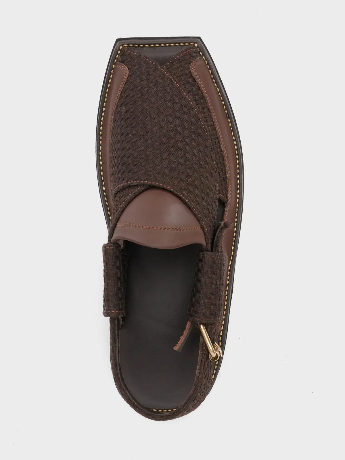 Mens "KIPP" Designer Leather Peshawari Sandals