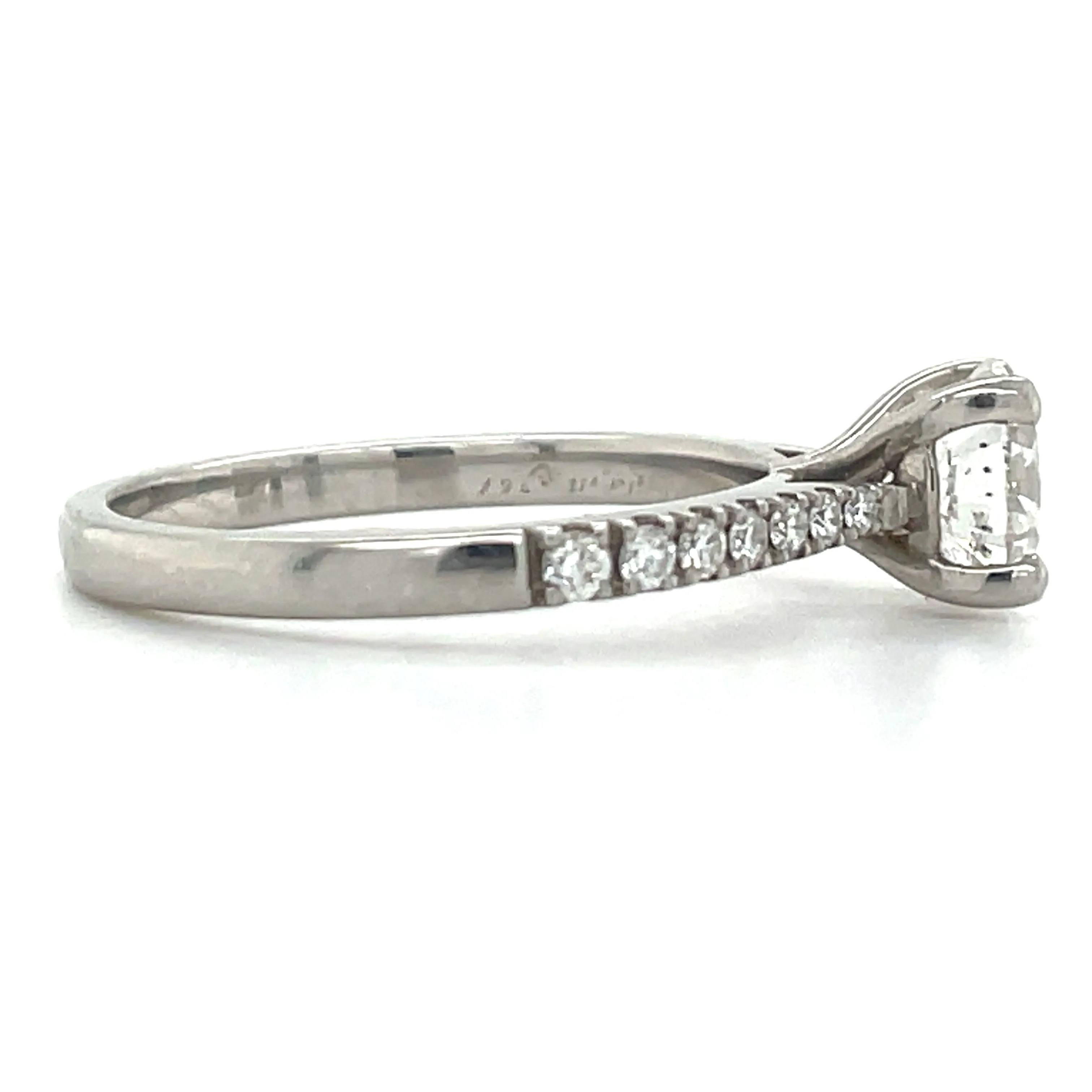 Mia - Platinum Solitaire Earth Grown Diamond Engagement Ring