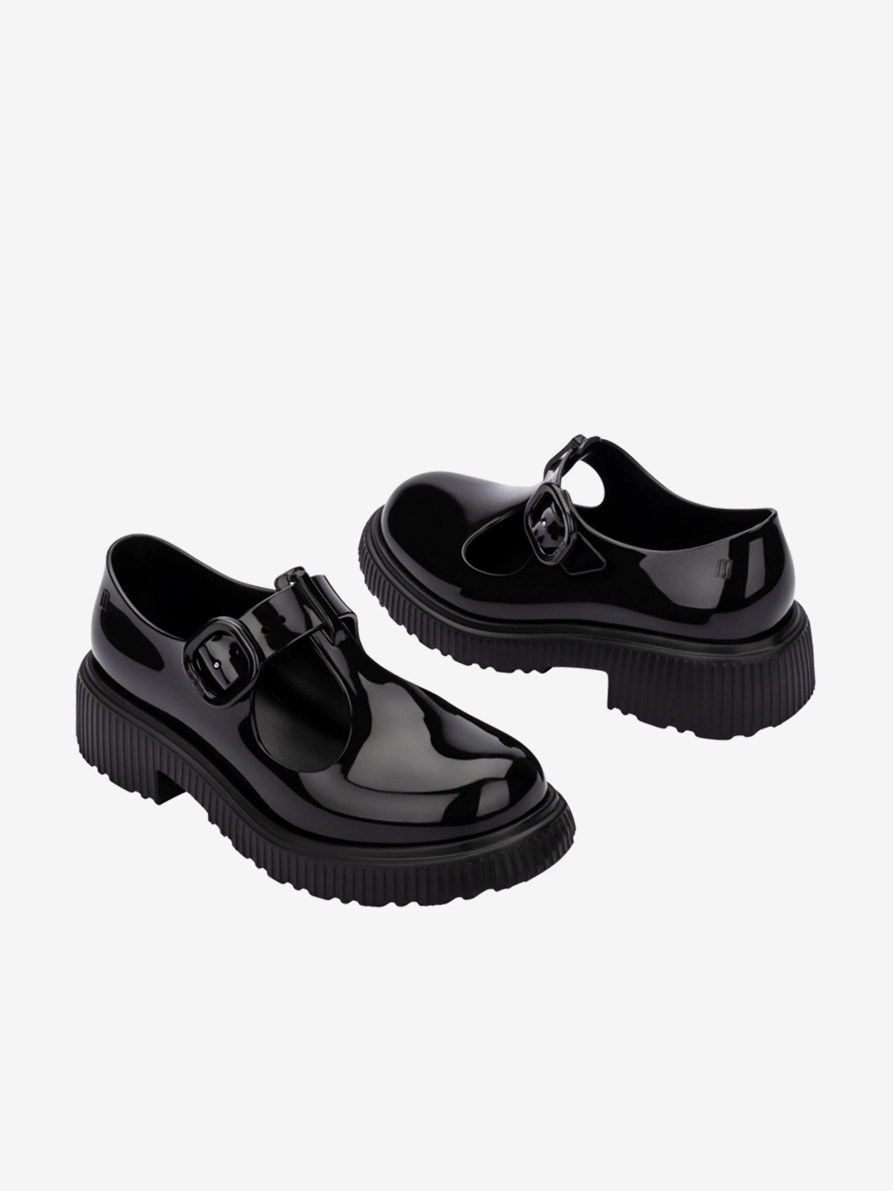 Mini Melissa Girls Jackie Shoes in Black