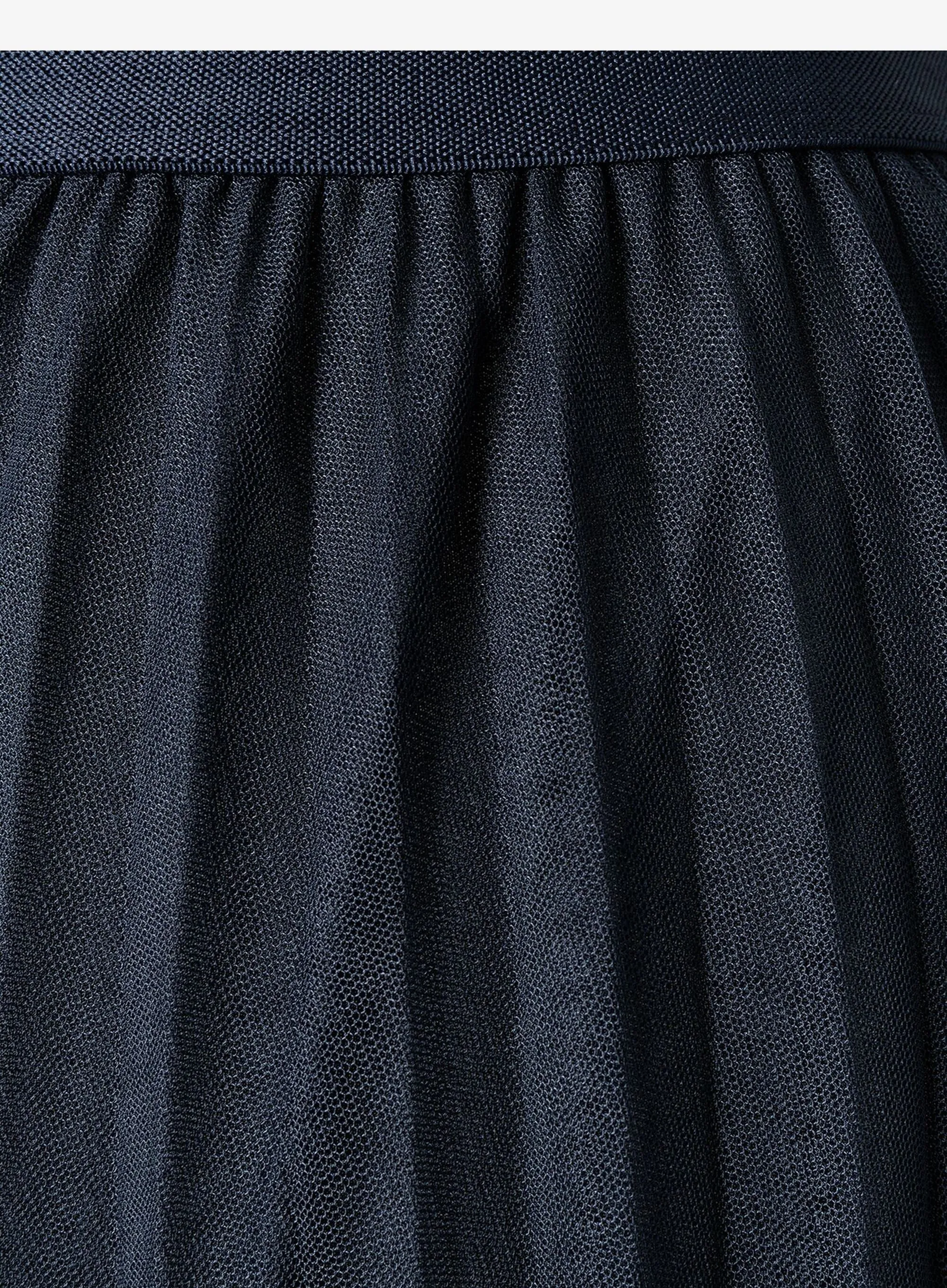 More & More Mesh Skirt Navy