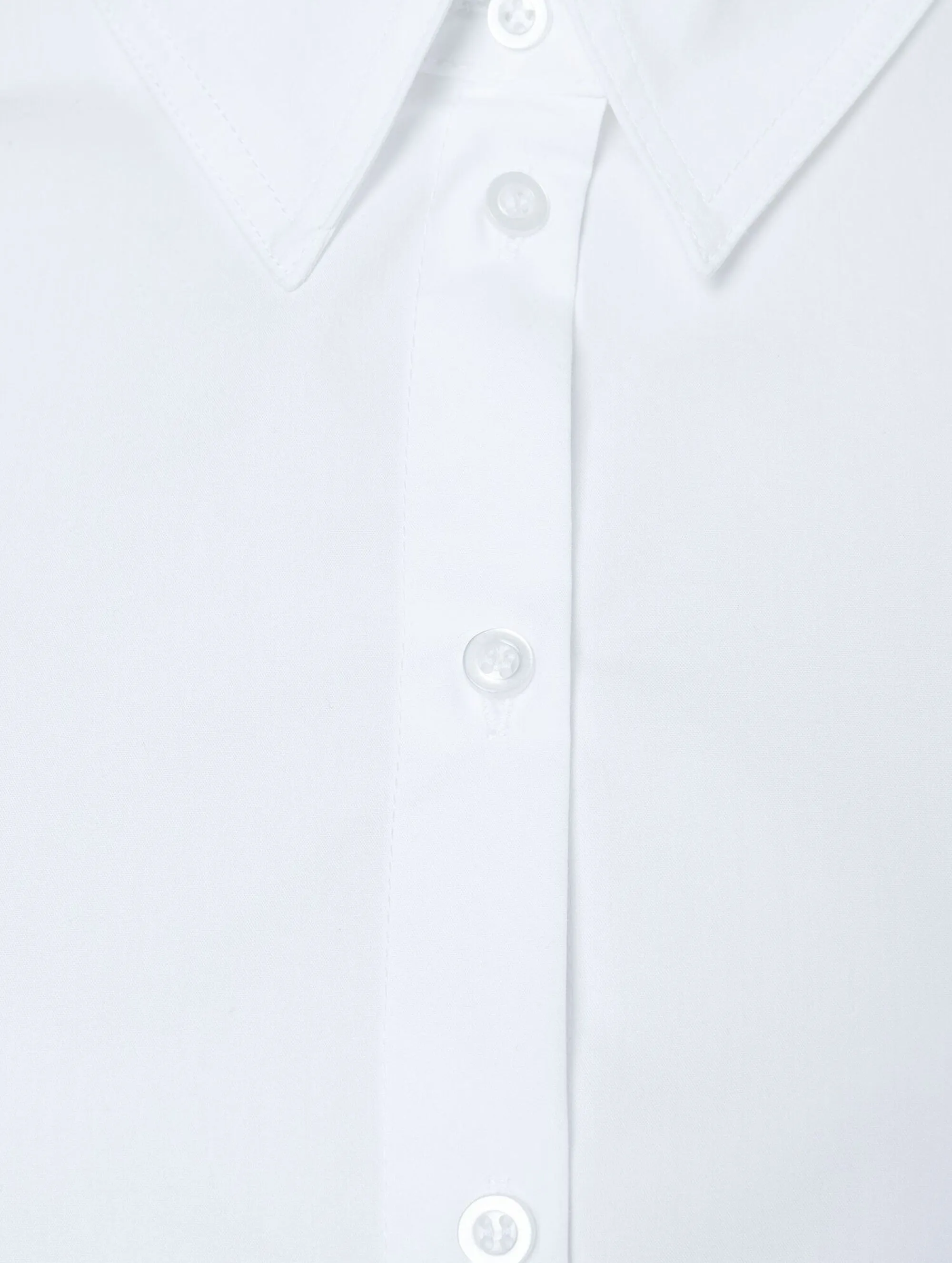 More & More Volume Sleeve Shirt White