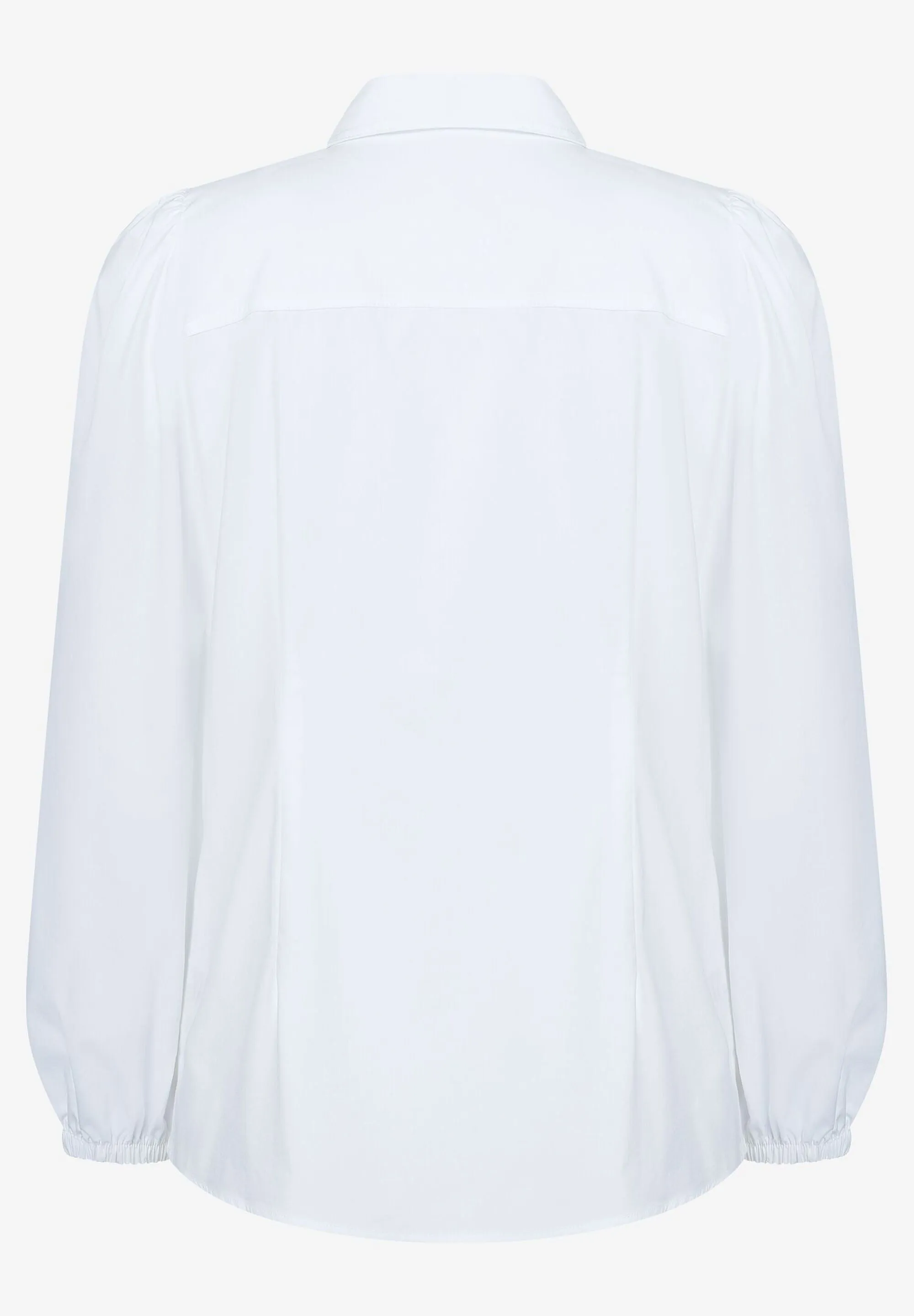 More & More Volume Sleeve Shirt White