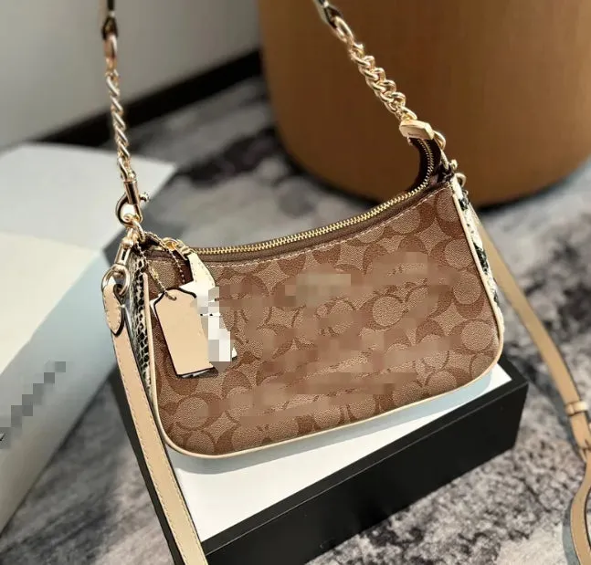 New fashion bag Tote Shoulder Charm High Quality Genuine Leather Small 26cm Tabby Bag Cross Body Bags Purses Designer Woman Handbag Black Purse