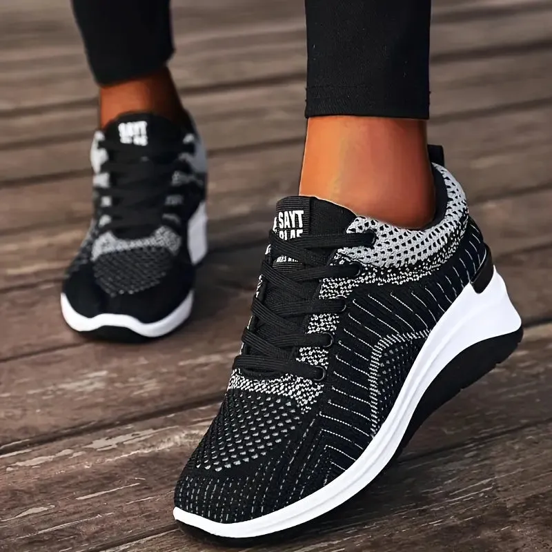 New VGOLS Orthopedic Shoe Women's Breathable Shoes Fashion Sneakers Lightweight Work Shoes Training Sneaker Slip-on Spring Summer Trainers Shoes Jogging Travel Outdoor, Black! Sz 9