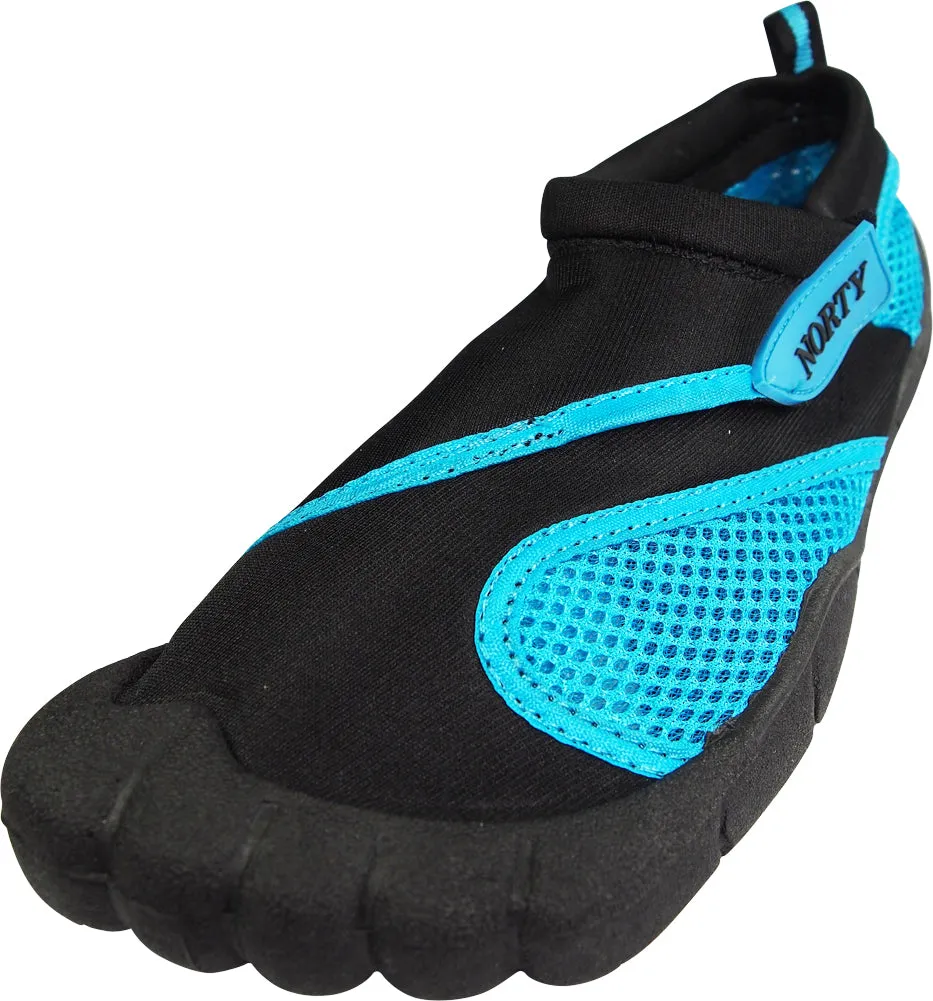 Norty Women's Water Shoes Aqua Socks Surf Pool Beach Swim