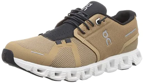 ON Mens Cloud 5 Textile Synthetic Chai Magnet Trainers