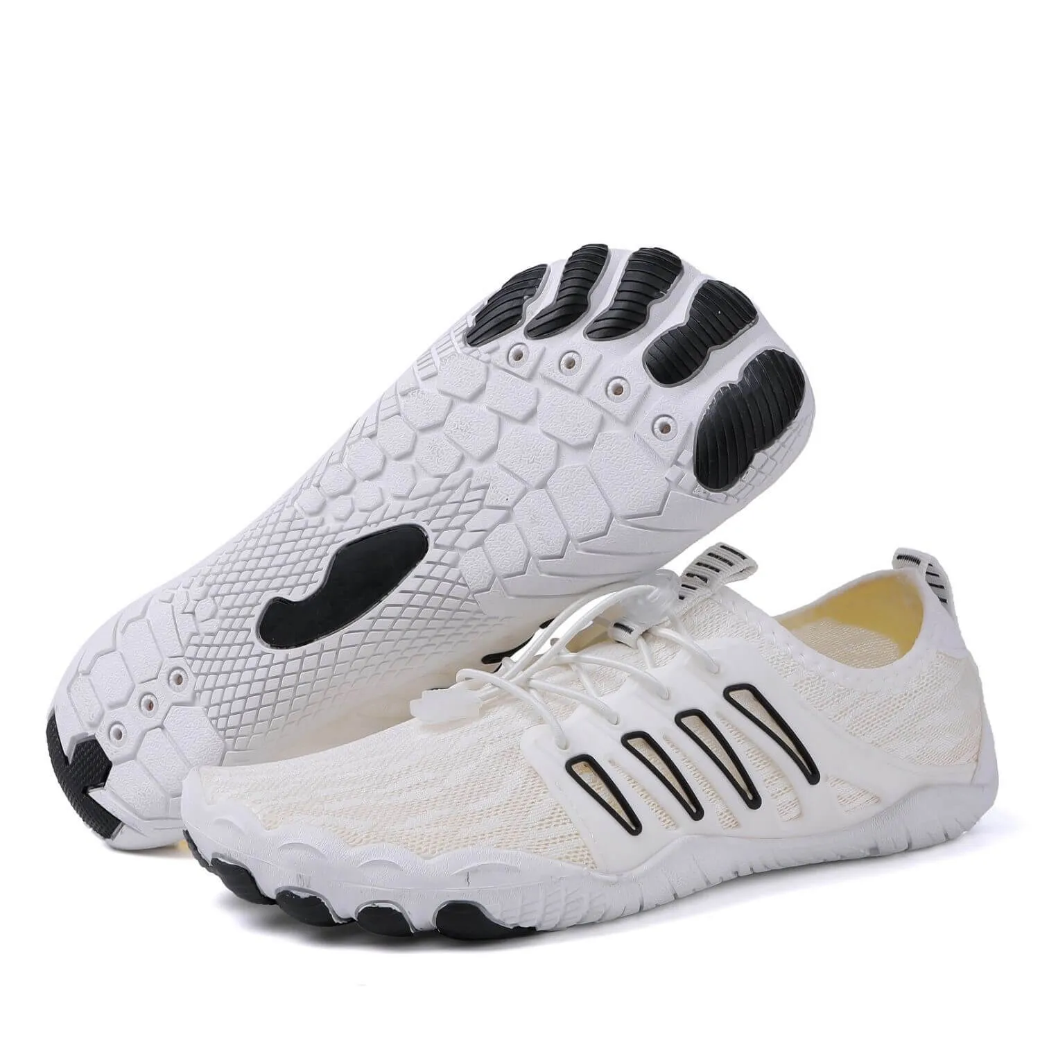 Outdoor Beach Shoes Five-finger Swimming/Diving/Wading/River Tracking Water Shoes Sports Fitness Non-slip Barefoot Shoes (Unisex)