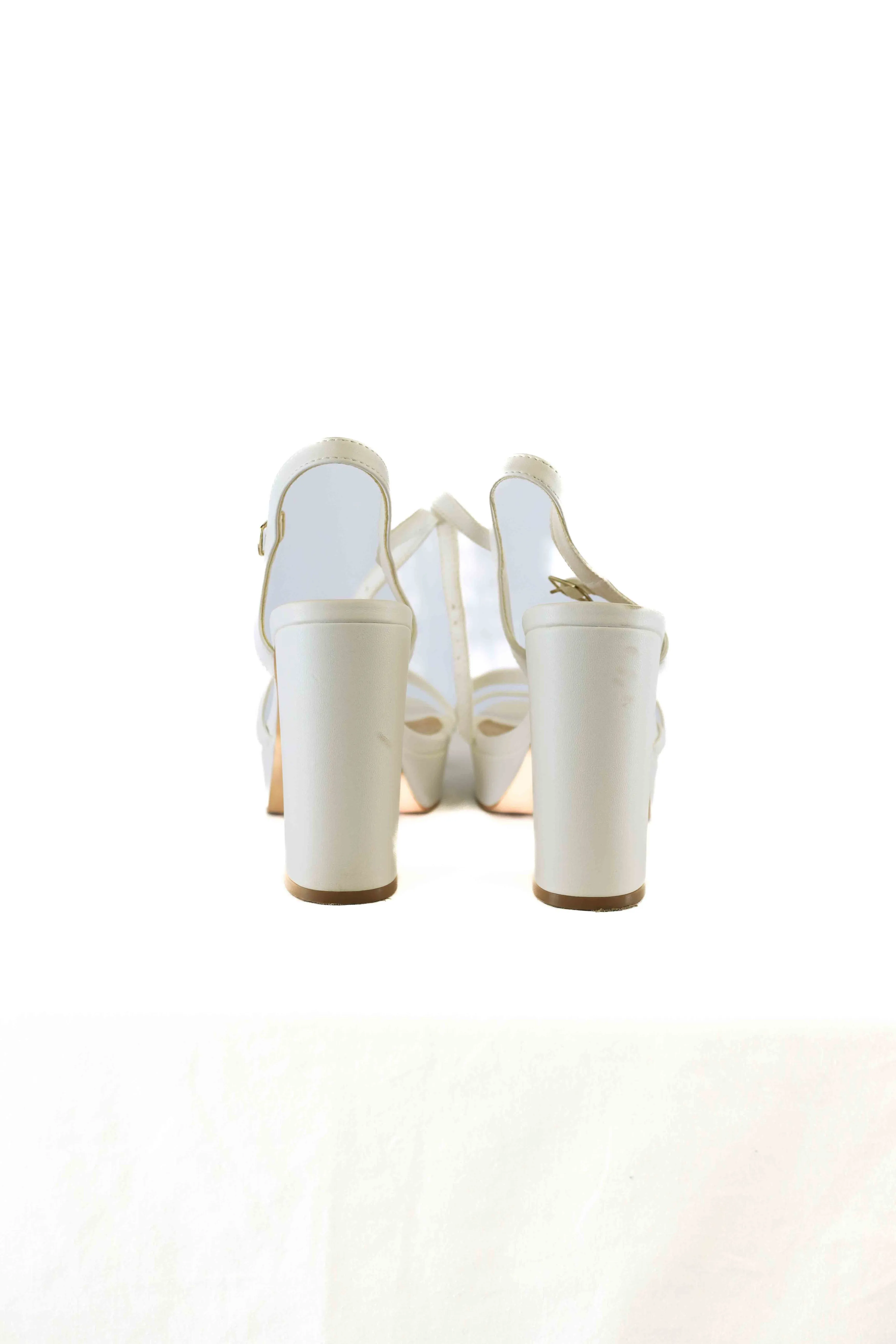 Ravella White Heels 38