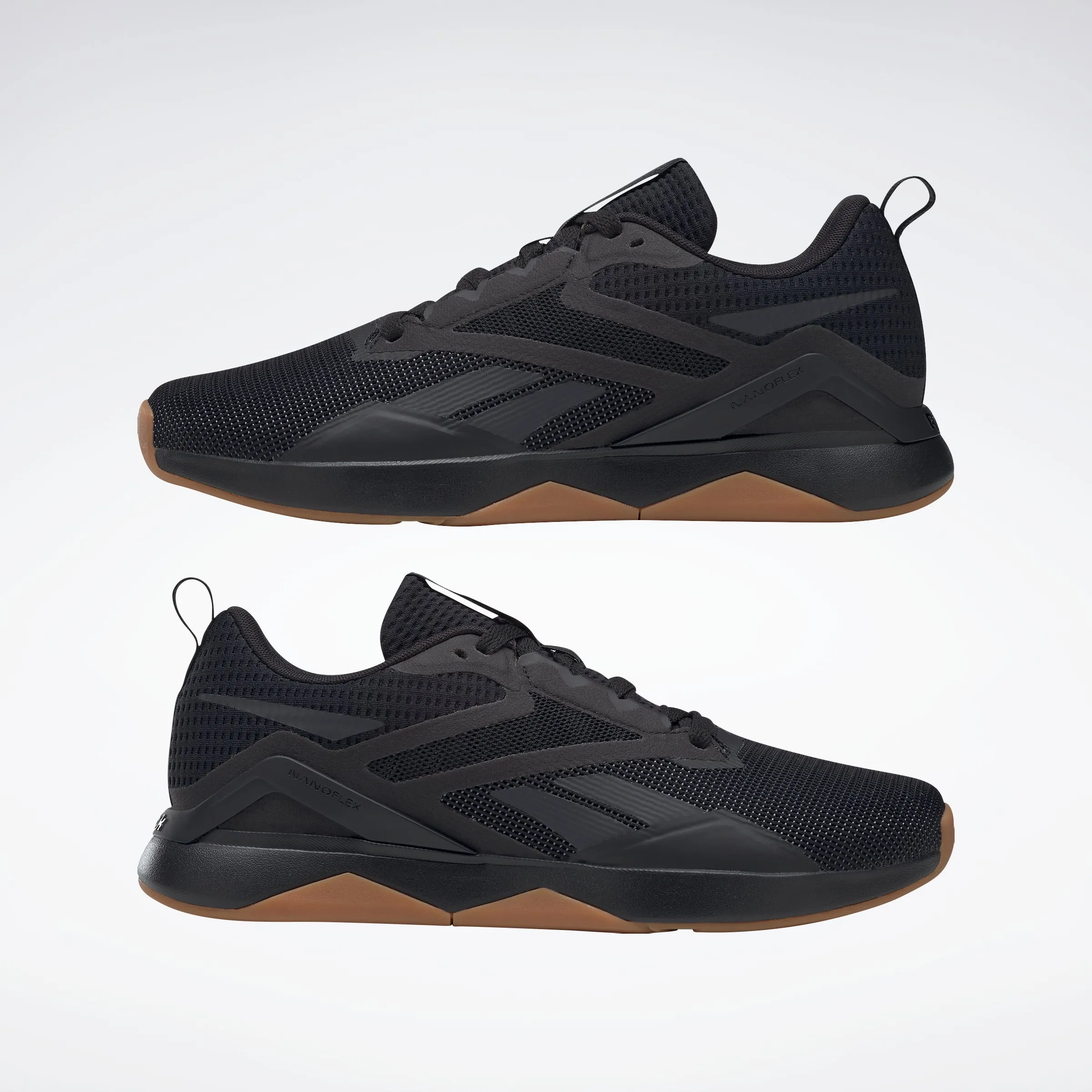 Reebok Footwear Men Nanoflex Tr 2.0 Shoes Cblack/Purgry/Rbkg03