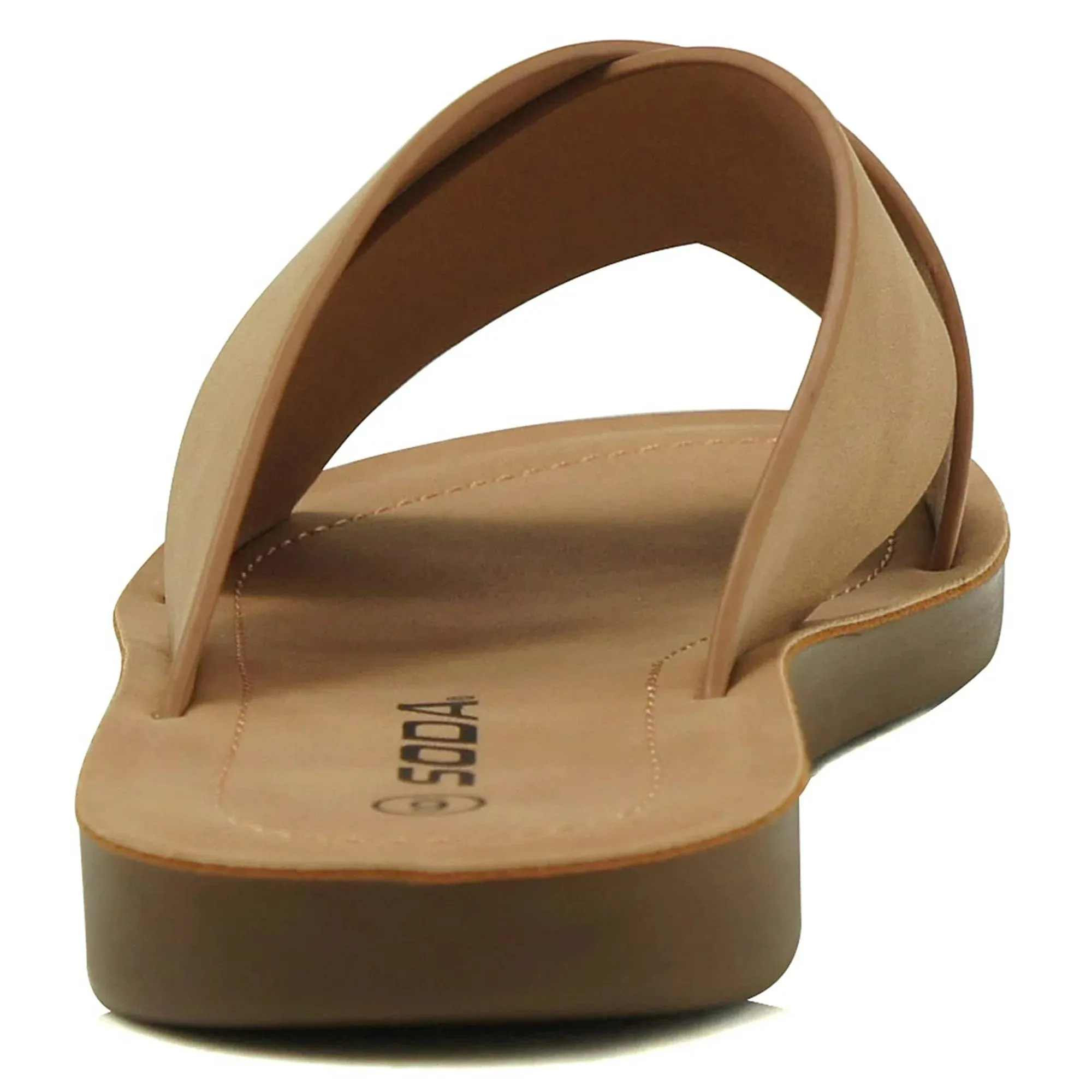 Reflect | Criss Cross Casual Slide Sandal | Coffee Nubuck *FINAL SALE*