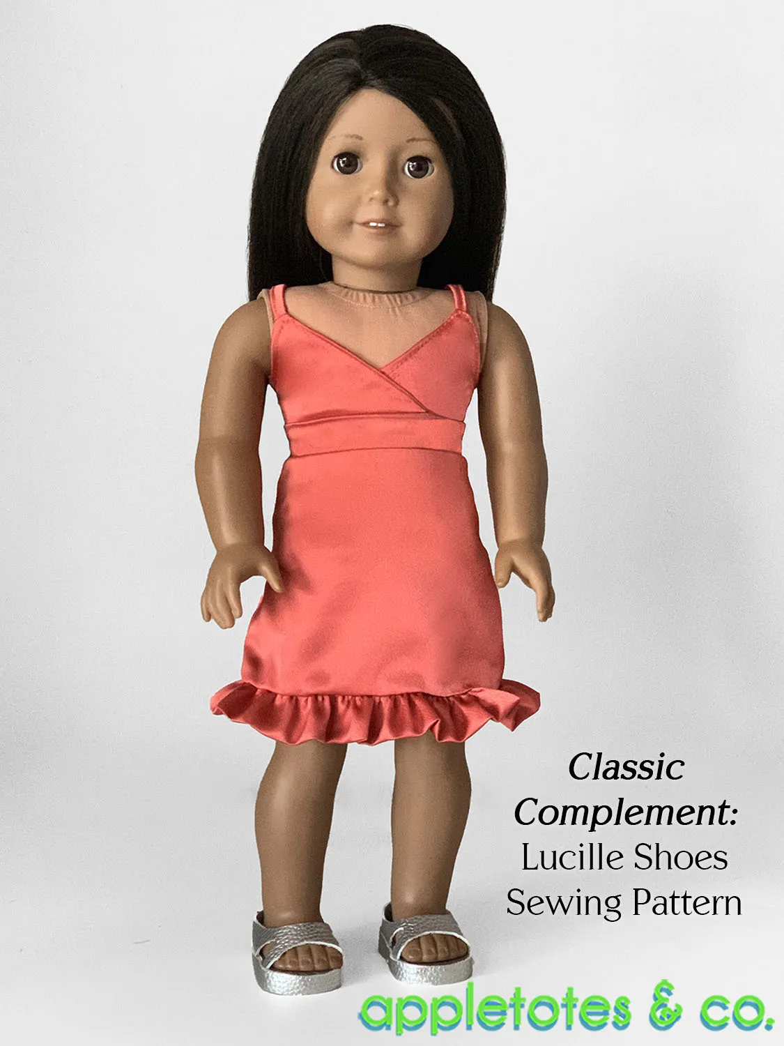 Regina Dress 18 Inch Doll Sewing Pattern