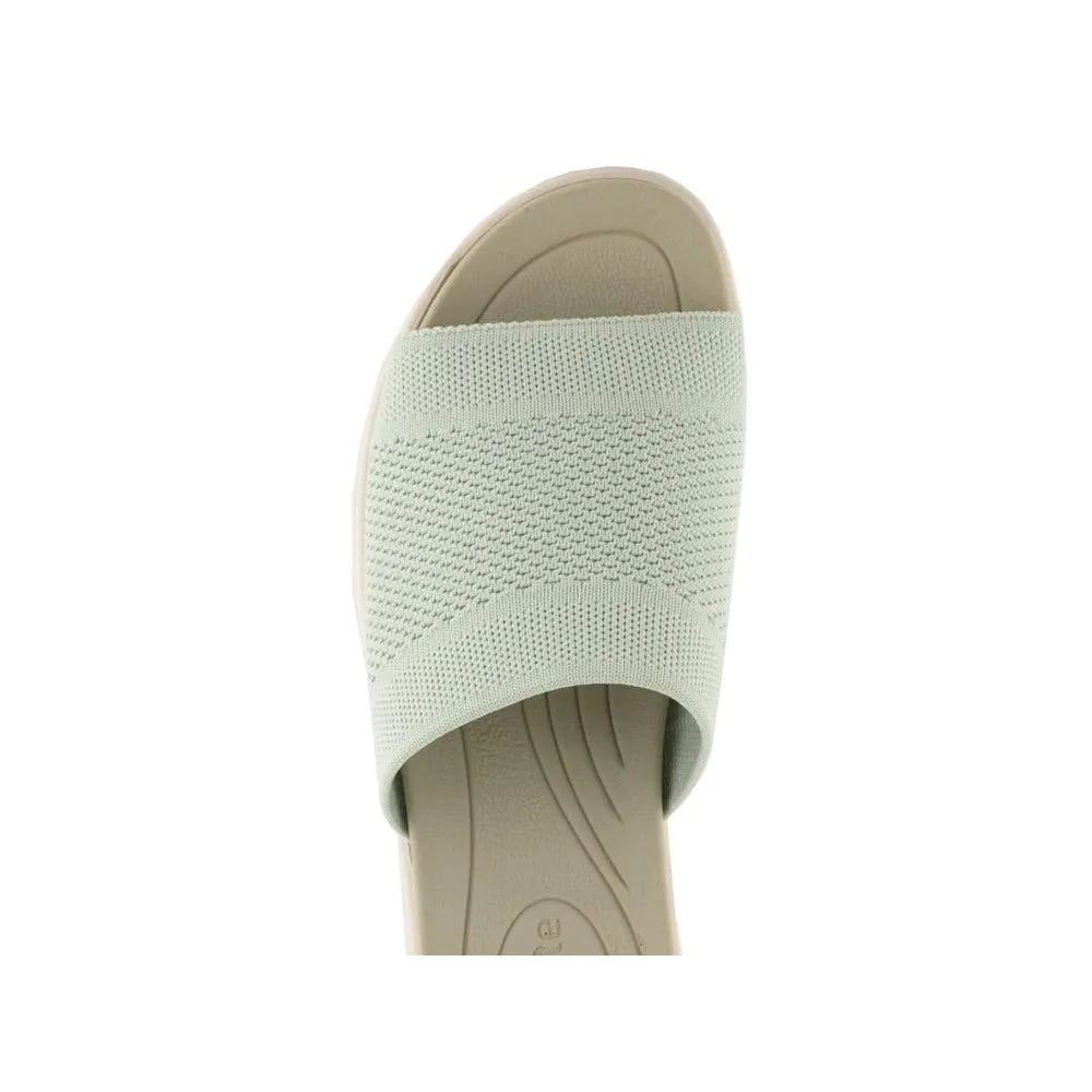 REMONTE ATHLEISURE KNIT SLIDE MINT