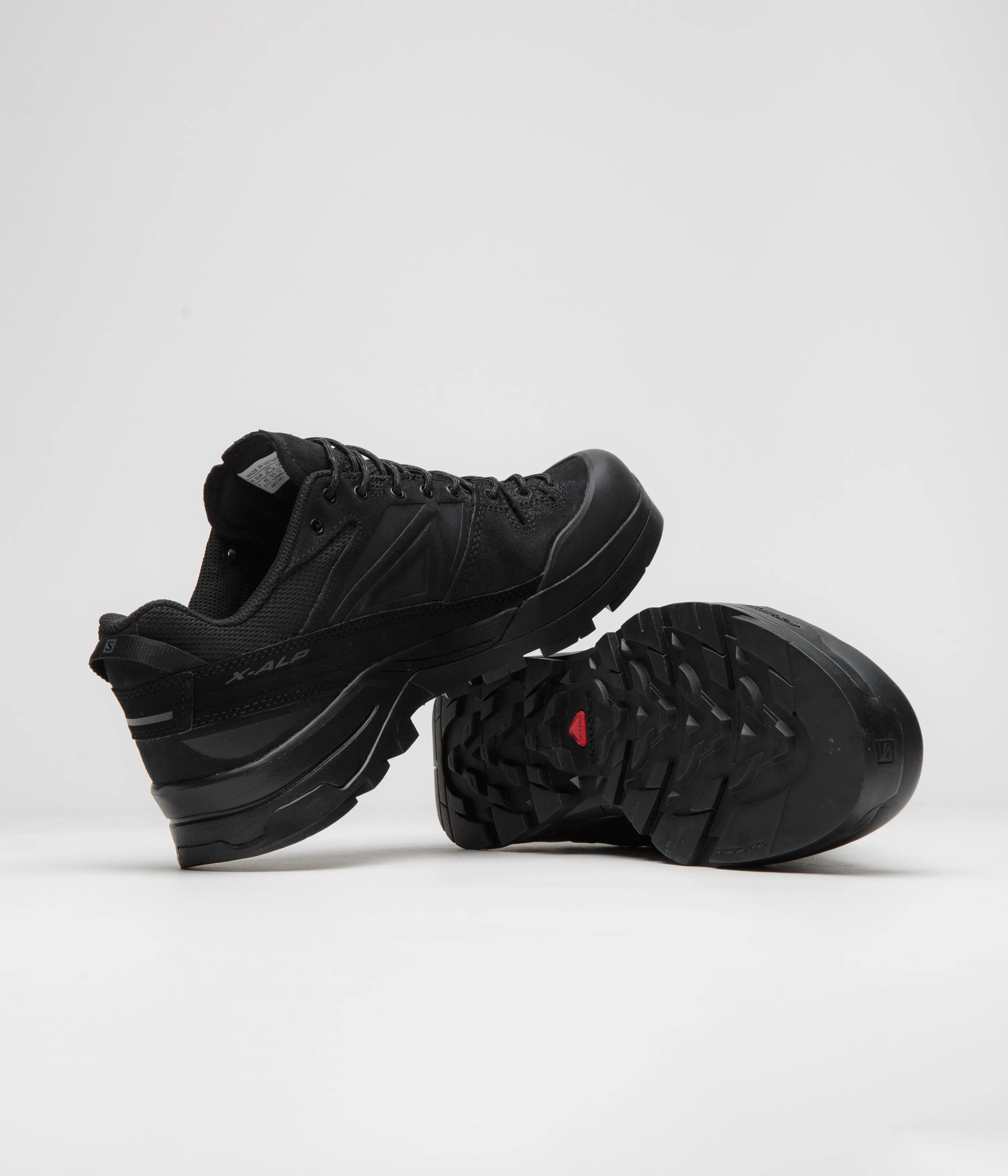 Salomon X-ALP LTR Shoes - Black / Black / Asphalt