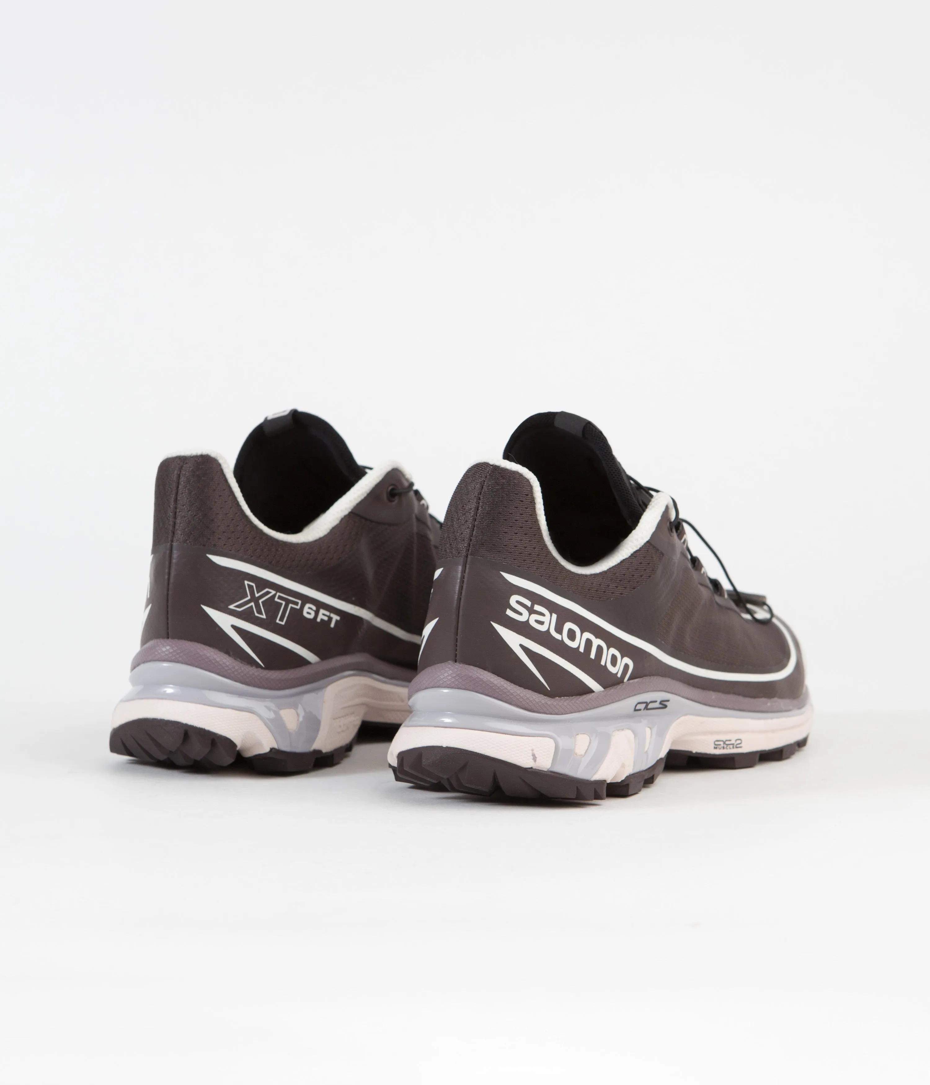 Salomon XT-6 FT Shoes - Shale / Chocolate Plum / Morganite