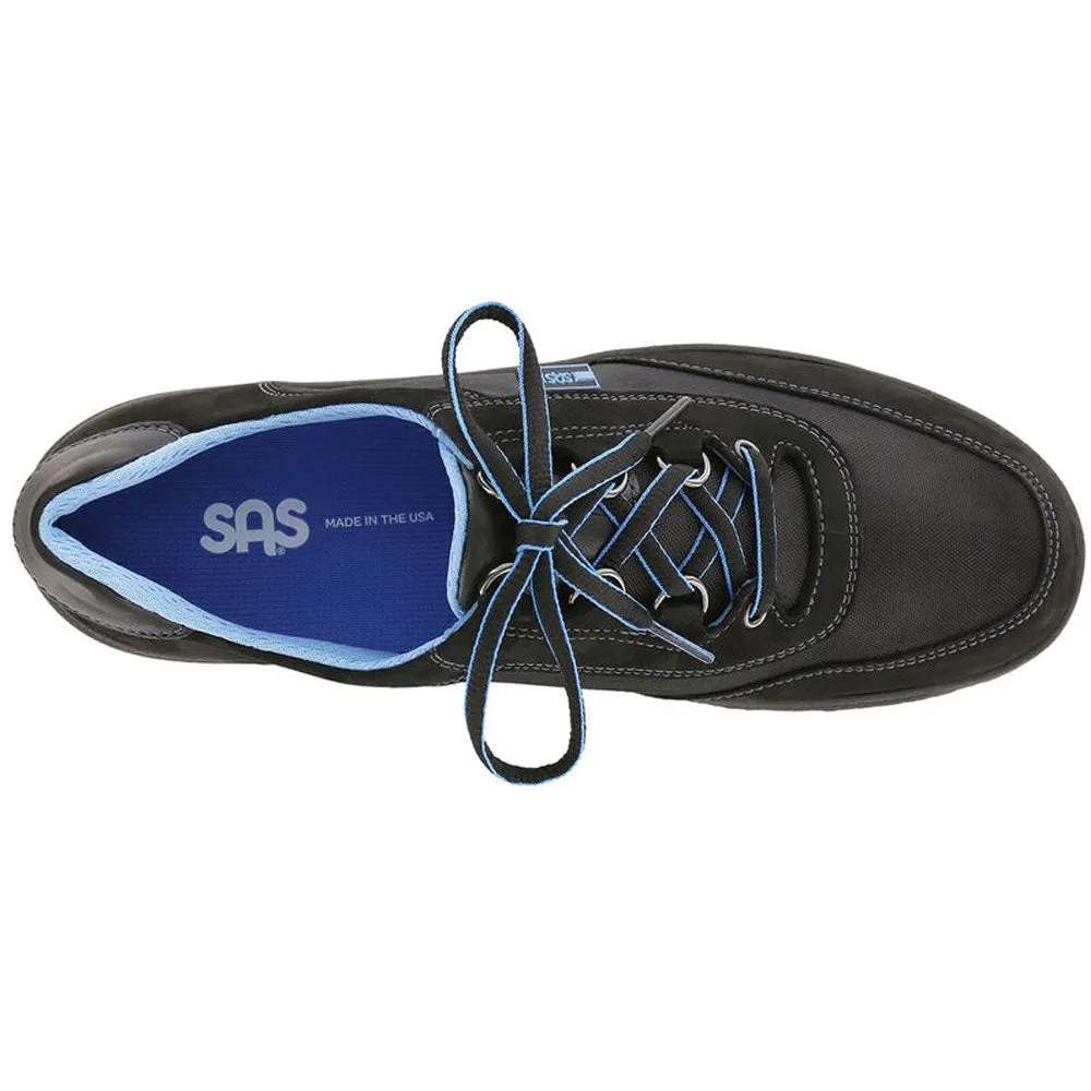 SAS Sporty Black Nubuck (Women's)